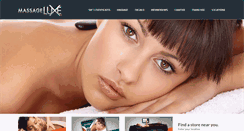 Desktop Screenshot of massageluxe.com